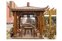 Kết cấu nhà lục giác bằng gỗ