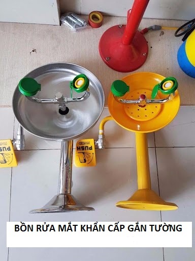 bồn rửa mắt khẩn cấp treo tường đáng mua