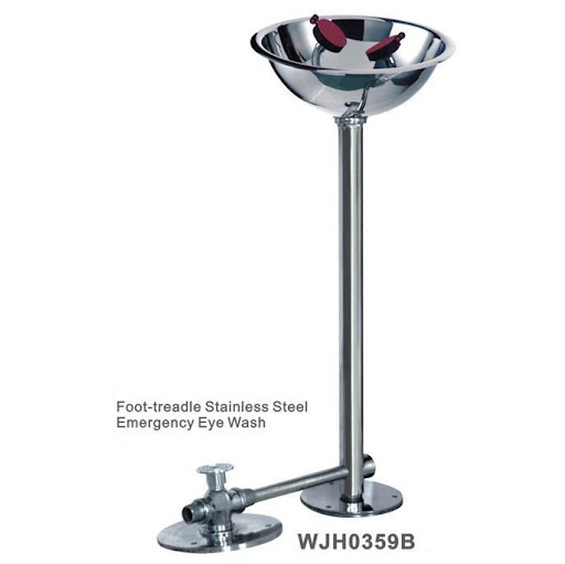 Bồn rửa mắt khẩn cấp loại đứng Inox