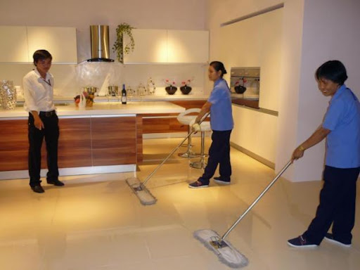 Quy trình làm việc dịch vụ vệ sinh nhà cửa