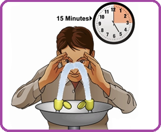 Bồn rửa mắt kết hợp vòi tắm khẩn cấp