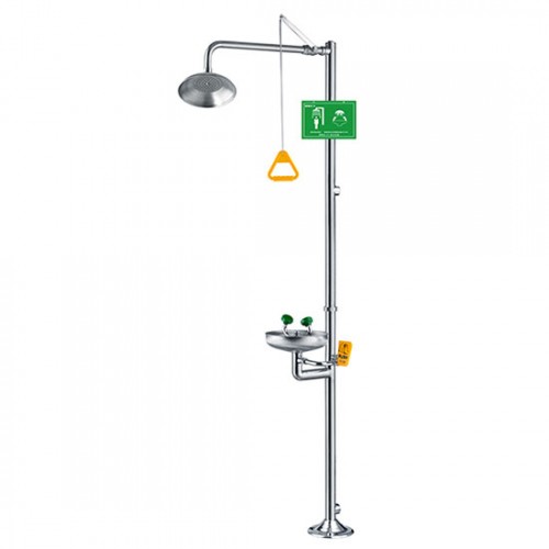 Bồn rửa mắt kết hợp vòi tắm khẩn cấp