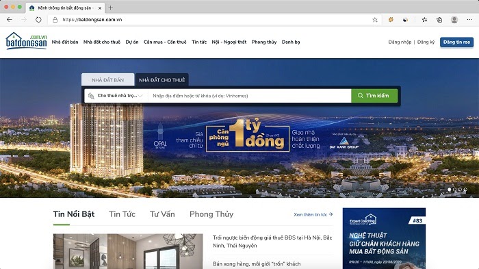 đăng tin bất đông sản miễn phí