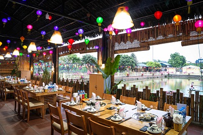 nhà hàng đồng quê tại Bắc Ninh