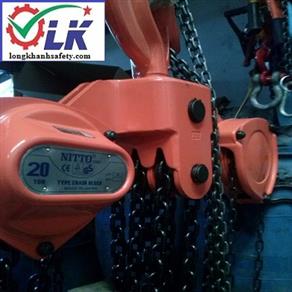 Cấu tạo pa lăng xích kéo tay