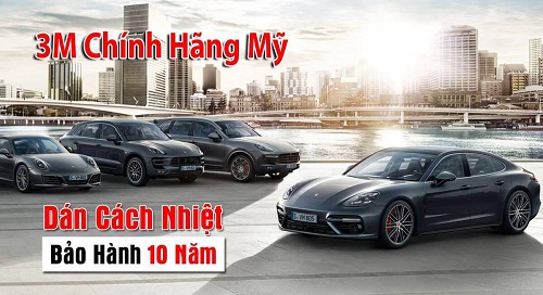 Bảng giá dán phim cách nhiệt 3M chính hãng