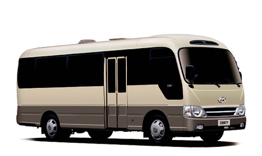 Các dòng xe 29 chỗ cho thuê phổ biến 
