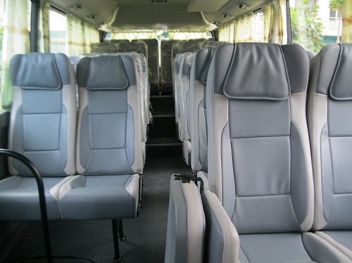 Các dòng xe 29 chỗ cho thuê phổ biến 