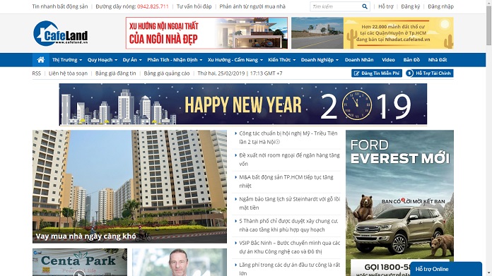 Trang đăng tin bất động sản miễn phí